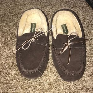 eddie bauer slippers/moccasins